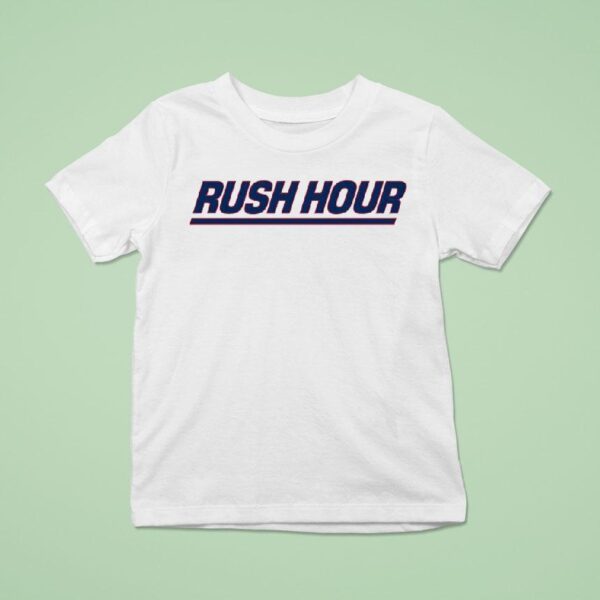 Rush Hour Style New York Giants T Shirt