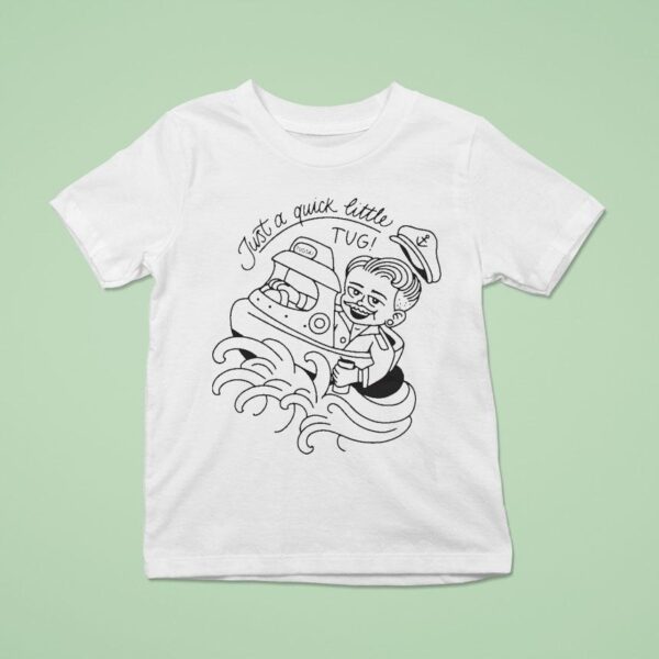 Rusty Van Ranch Just A Quick Little Tugski Logo T Shirt