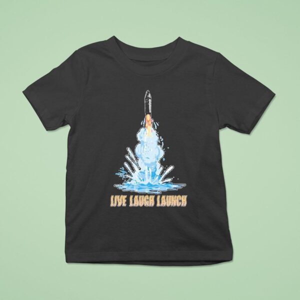 Ryan Mcbeth Live Laugh Launch Triden T Shirt