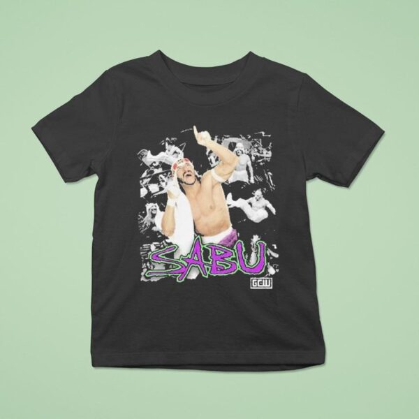 Sabu Homicidal Suicidal Genocidal Game Changer Wrestling Gcw T Shirt