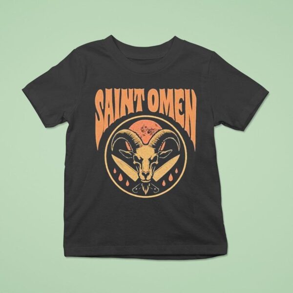 Saint Omen Horns Blood Blasphemy Ho T Shirt