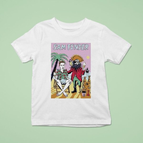 Sam Fender Beach Pirate T Shirt