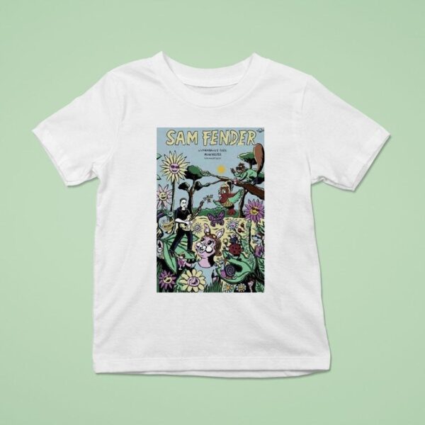 Sam Fender Concert Wythenshawe Park Manchester T Shirt