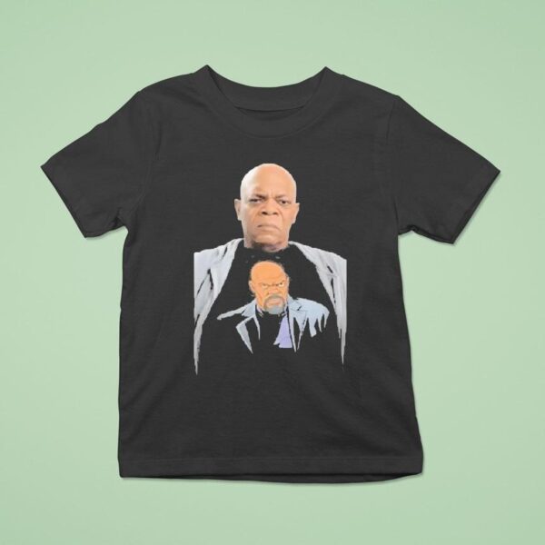Samuel L Jackson Selfie Inception Indulgence T Shirt