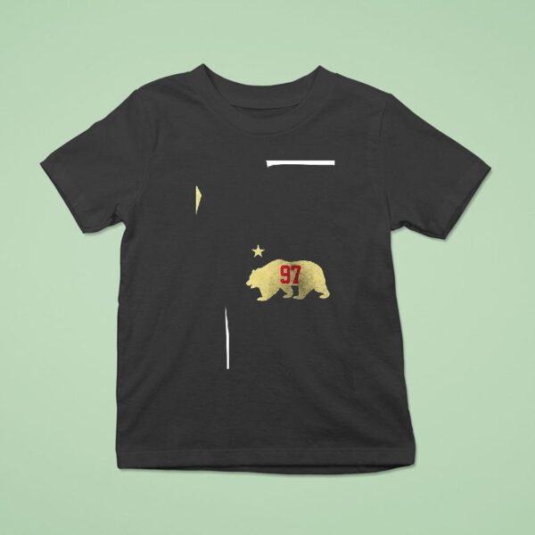 San Francisco Ers Nick Bosa Bear Silhouette T Shirt