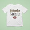 San Francisco Ers Scarlet Love Sign X Asl Hands T Shirt