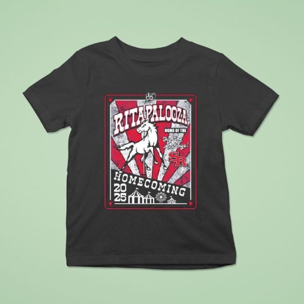 Santa Rita Ritapalooza Homecoming Fighting Mustangs T Shirt