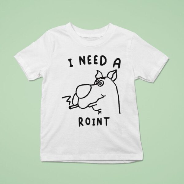 Scooby Doo I Need A Print Dog Cigarettes T Shirt