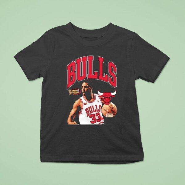 Scottie Pippen Chicago Bulls Basketball Nba Finals Signature T Shirt