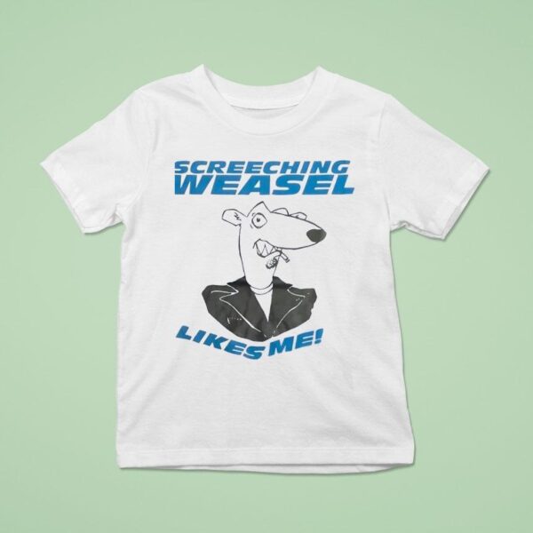 Screeching Weasel Likes Me T Shirt