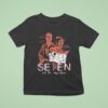 Seen Brad Pitt Morgan Freeman Seven Deadly Sins Seven Ways To Die T Shirt