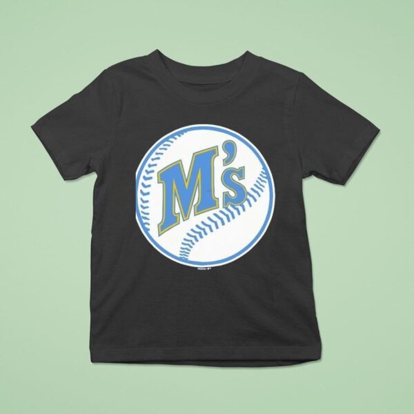 Seattle Mariners M S Baseball T Shirt