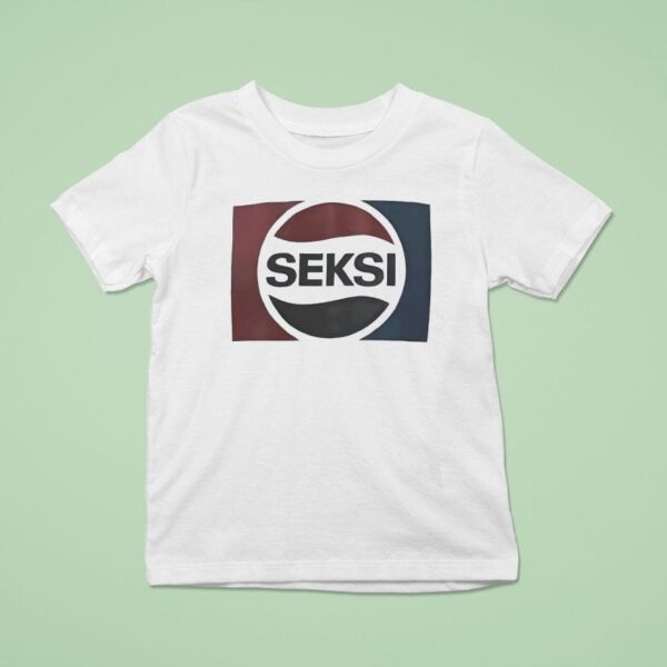 Seksi Style Pepsi Logo Parody T Shirt