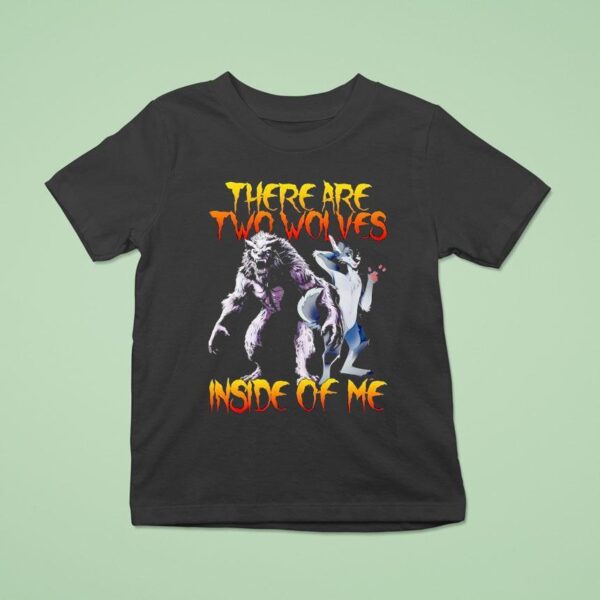 Sergal There Are Two Wolves Inside Of Me T Shirt