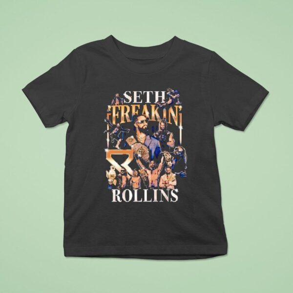 Seth Rollins Wwe Graphic T Shirt