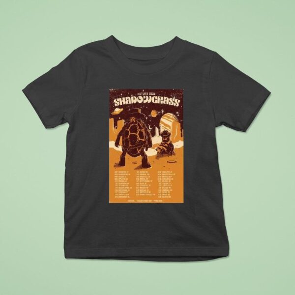 Shadowgrass Autumn Fall Tour Dates Turtle T Shirt