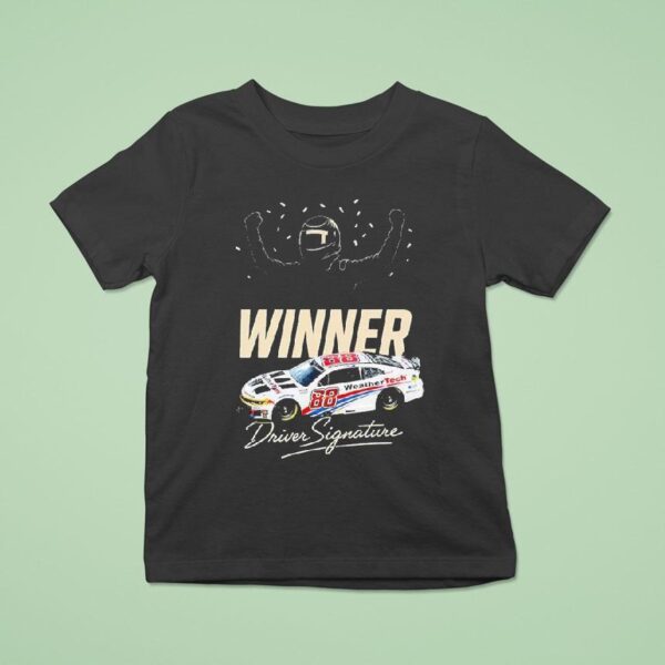 Shane Van Gisbergen Watkins Glen Winner Driver Signature T Shirt
