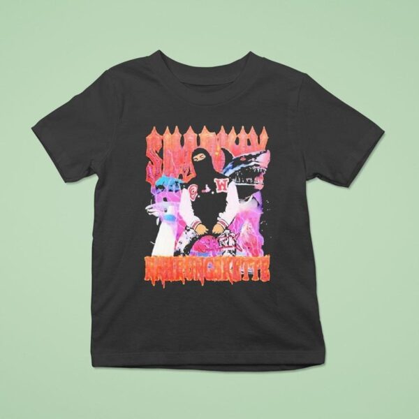 Sharky Nahrungskette T Shirt