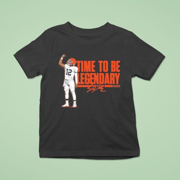 Shedeur Sanders Time To Be Legendary T Shirt