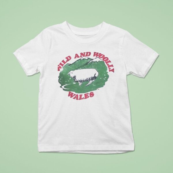 Sheep Wild And Woolly Wales T Shirt