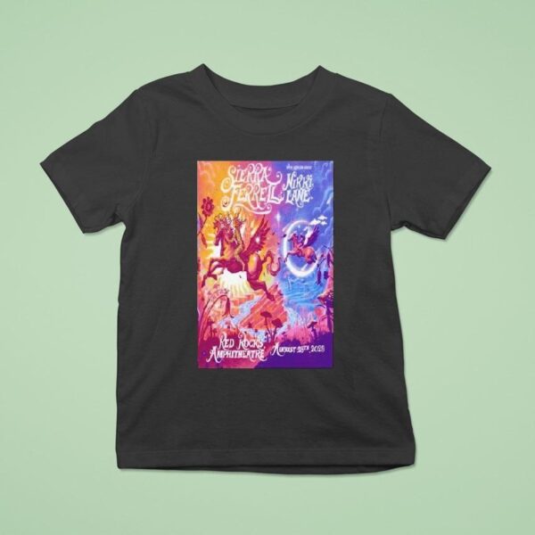 Sierra Ferrell Red Rocks Amphitheatre Morrison Co Tour Aug Pegasus T Shirt