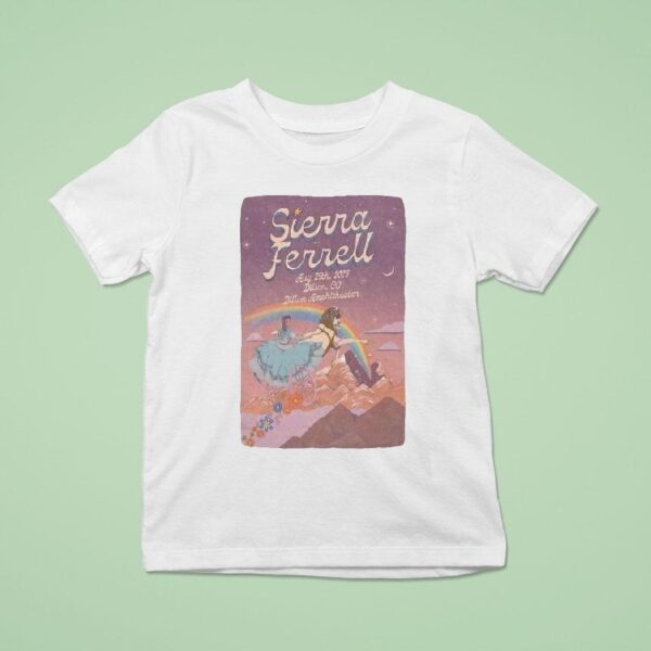 Sierra Ferrell W Nikki Lane Aug The Red Rocks Amphitheatre Morrison Co T Shirt