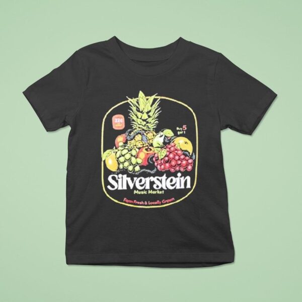 Silverstein Music Market Farm Fresh Locally Grown T Shirt