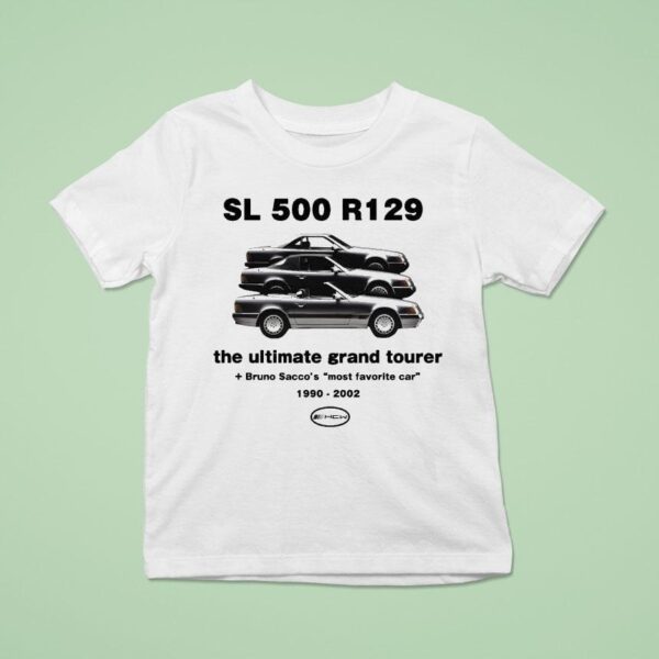 Sl R The Ultimate Grand Tourer Bruno Sacco S Most Favorite Car T Shirt