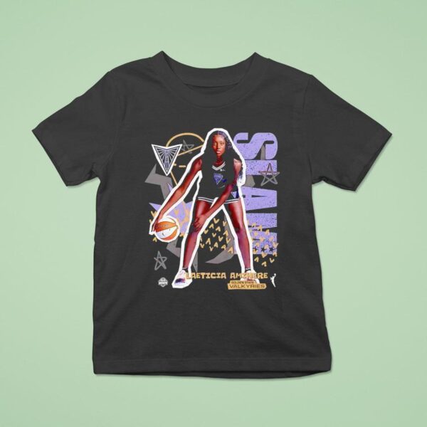 Slam Laeticia Amihere Golden State Valkyries Basketball T Shirt
