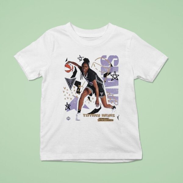 Slam Tiffany Hayes Golden State Valkyries Basketball T Shirt