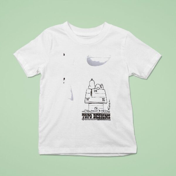 Snoopy Happiness Is Taking The Long Way Around T Shirt