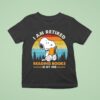 Snoopy I Am Retired Reading Books Is My Job T Shirt