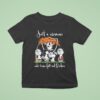 Snoopy The Peanuts Las Vegas Raiders Just A Woman Who Loves Fall And Raiders T Shirt