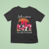 Snoopy The Peanuts Scarlet Knights Just A Woman Who Loves Fall And Scarlet Knights T Shirt
