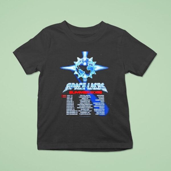 Space Laces Summer Tour Dates T Shirt