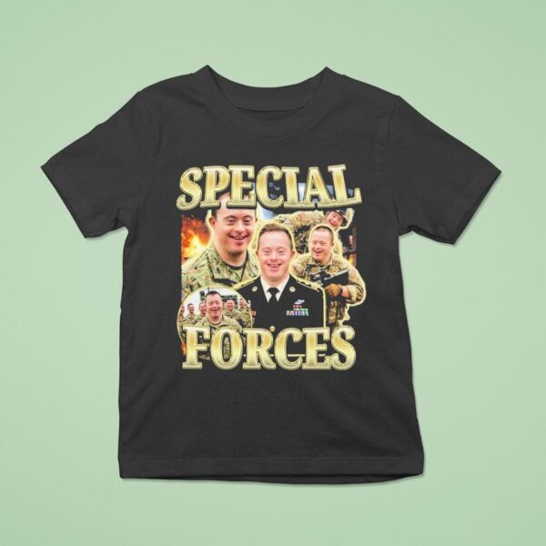 Special Forces Down T Shirt