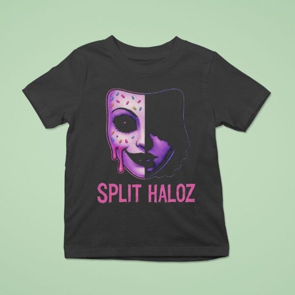 Split Haloz Masked Identity Mask T Shirt