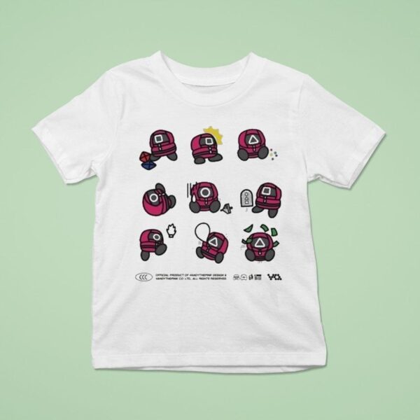 Squid Game X Vandythepink Guards T Shirt