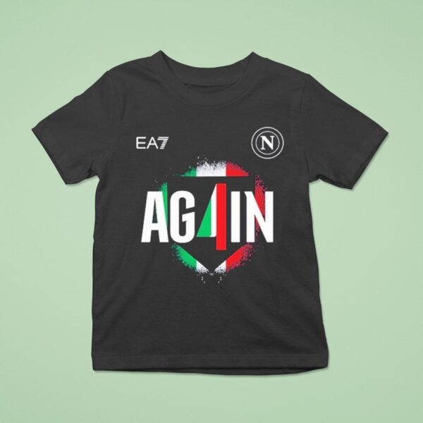 Ssc Napoli Campioni D Italia Champions Of Italy We Are The Champions Again T Shirt