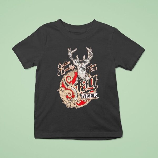 Stag Beer Golden Quality Since Deer T Shirt
