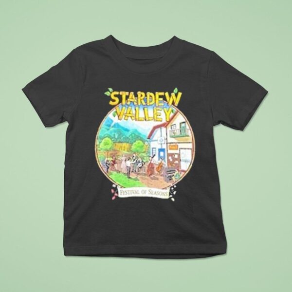 Stardew Valley Festival Of Seasons Tour T Shirt