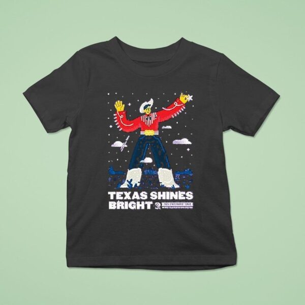 State Fair Of Texas Commemorative Art Texas Shines Brigh T Shirt