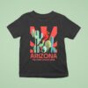 State Forty Eight Arizona Desert Cardinal T Shirt
