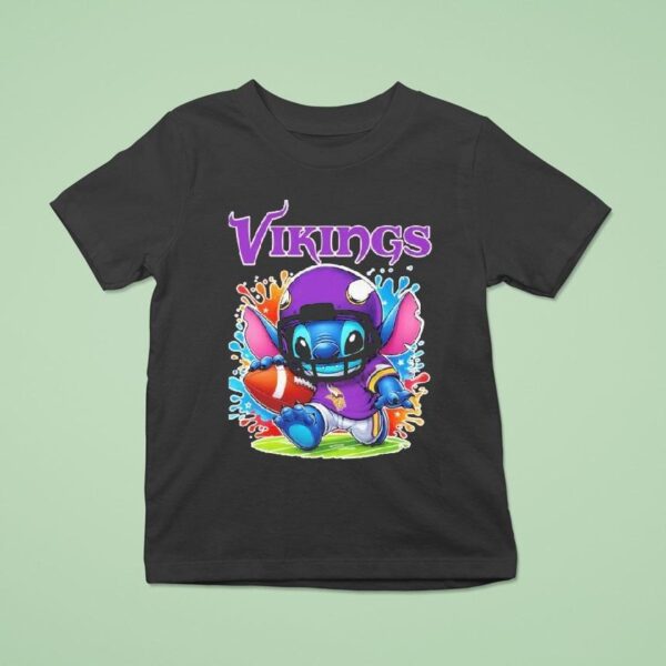 Stitch Fan Minnesota Vikings Nfl T Shirt