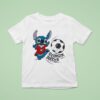 Stitch Georgia Bulldogs Soccer T Shirt