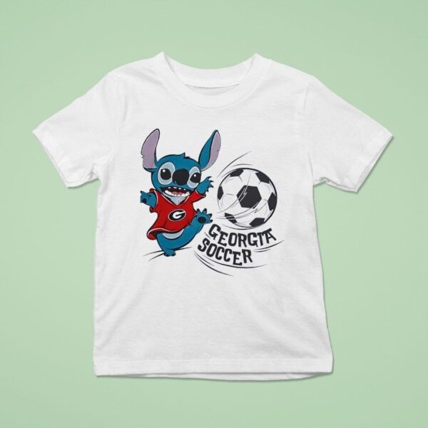 Stitch Georgia Bulldogs Soccer T Shirt