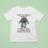 Stitch With Toilet Paper Life Is Like A Toilet There S Always An Asshole Trying To Sht On Your Day T Shirt