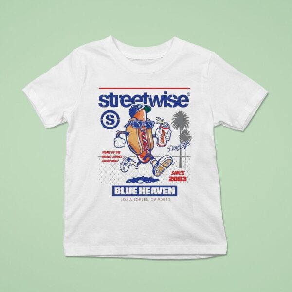Streetwise Blue Heaven Dope Dogs Since T Shirt