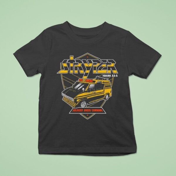 Stryper Soldiers Under Command Battle Van T Shirt