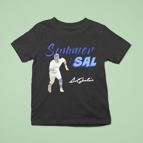 Summer Of Sal Frelick Milwaukee Brewers Signature T Shirt